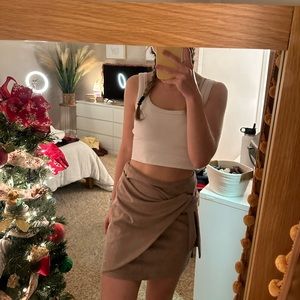 Altar’d State medium blush-rose skirt